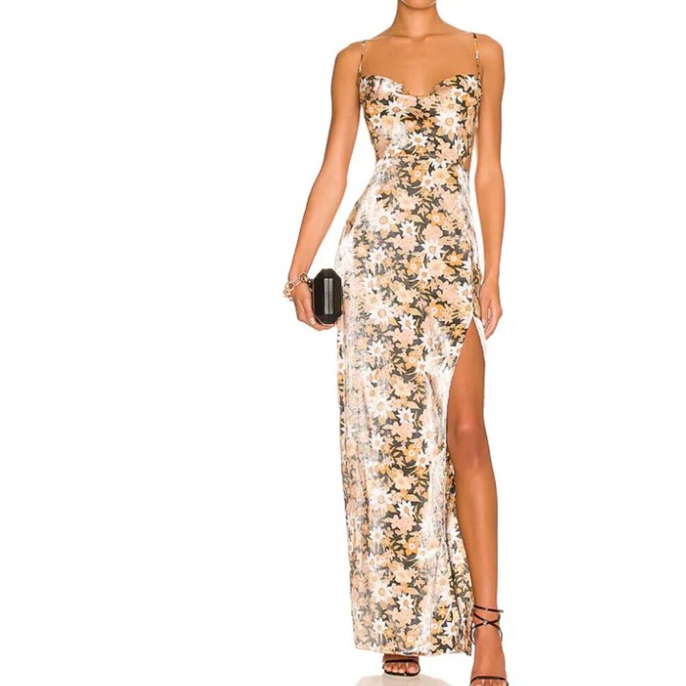 RUMER POLOMA GOWN NWT MED